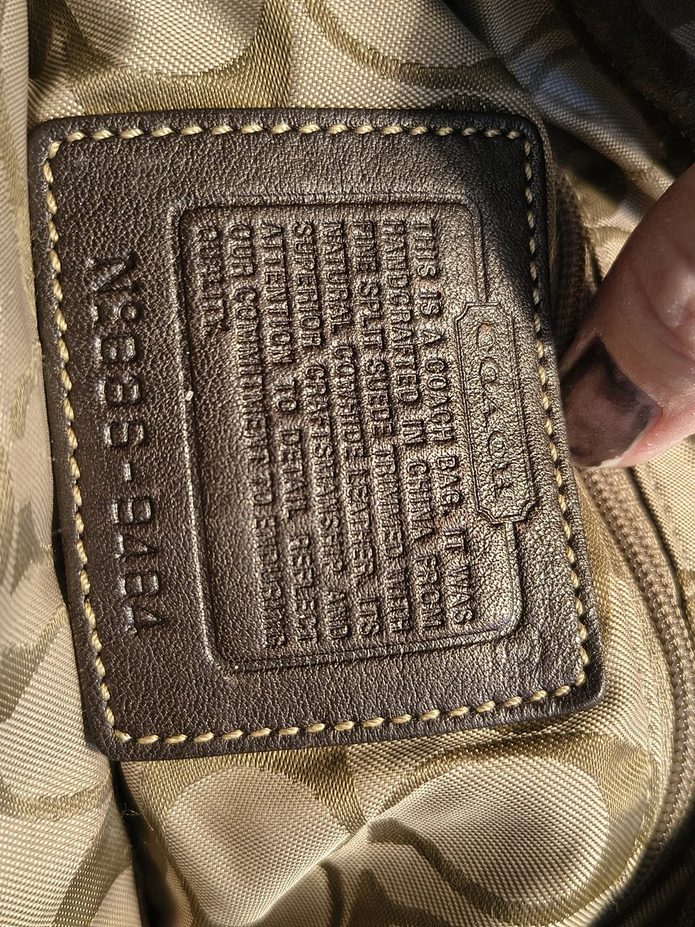 Coach Suede 2003 Soho Fringe Bag ♥️ Cowhide Leather ♥️ Vintage ❤️❤️ - Picture 3 of 15